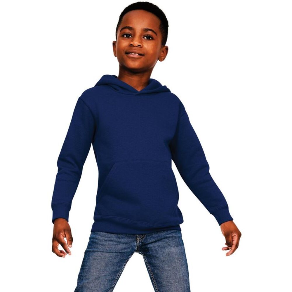 Casual Classics Childrens/Kids Blended Ringspun Cotton Hoodie / Navy